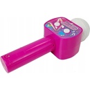 LEAN TOYS Detský mikrofón bezdrôtový karaoke Bluetooth ružový