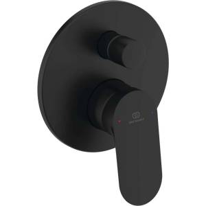 Ideal Standard Ceralife O - Скрита батерия, за 2 уреда, с корпус, копринено черна BE023XG (BE023XG)