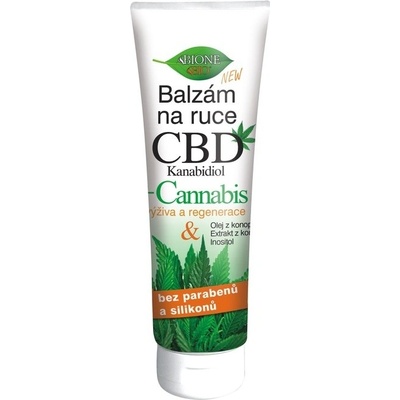 Bione Cosmetics CBD Kannabidiol + Cannabis balzam na ruky 205 ml