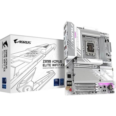 Дънна платка gigabyte z890 aorus elite wifi 7 ice (z890 a elite wf7 ice)