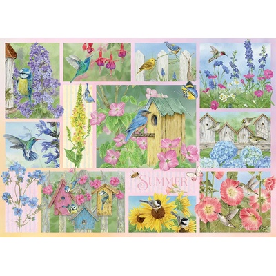 Cobble Hill - Puzzle Garden Birds in Spring - 500 piese