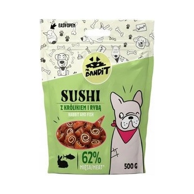 Vet Planet VetExpert Mr.Bandit pochoutka SUSHI králík a ryba 500 g