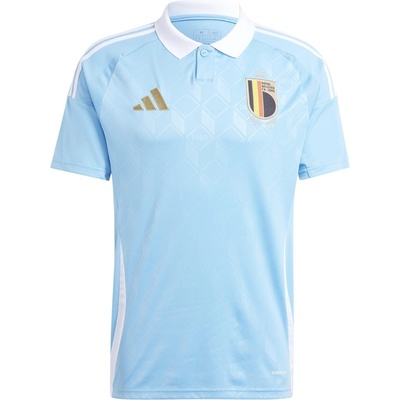 adidas Футболна фланелка Adidas Belgium Away Shirt 2024 Adults - Blue Burst