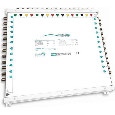 Multiprepínač pre 4 družice FRACARRO SWP1724TS