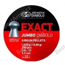 Diabolky JSB Exact Jumbo 5,5 mm 250 ks