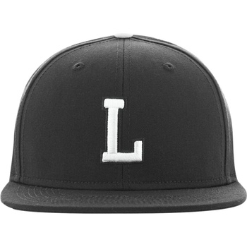 Urban Classics Шапка с козирка в сив и черен цвят Letter Snapback L 10532 SALE - , размер blk/L