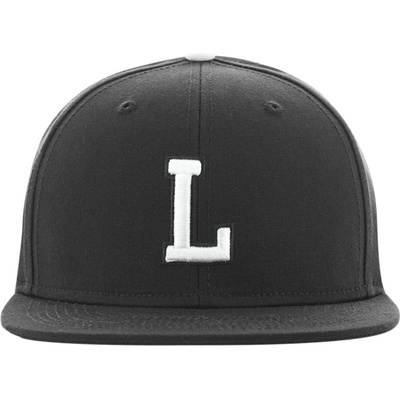 Urban Classics Шапка с козирка в сив и черен цвят Letter Snapback L 10532 SALE - , размер blk/L