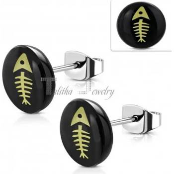 Image 1 of Talitha Мини обеци „Рибена кост