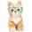 Studio Pets Плюшена играчка Studio Pets - Коте с очила, Рей Бен (6234)
