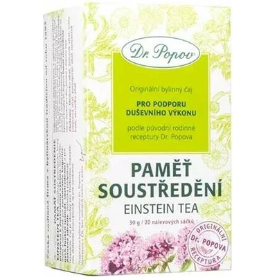 Dr.Popov Einstein tea porcovaný 30 g