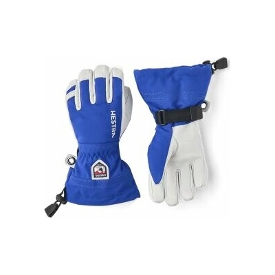 Hestra Army Leather Heli Ski Jr. Royal modrá