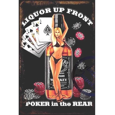 Ceduľa Liquor Up Front Poker in the REAL