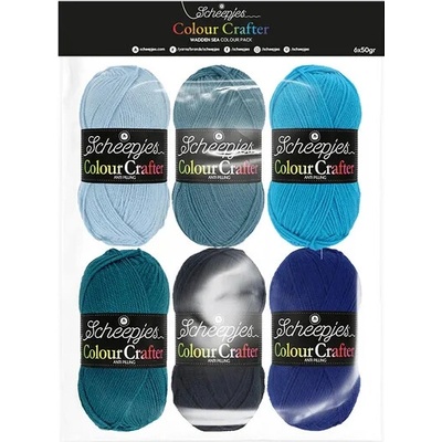 Příze Scheepjes Color Crafter Waddenské moře sada