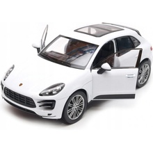 Welly Porsche Macan Turbo Model biela 1:24