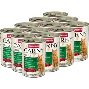 Animonda Carny Adult говеждо, еленско и боровинки - 12 x 400 г