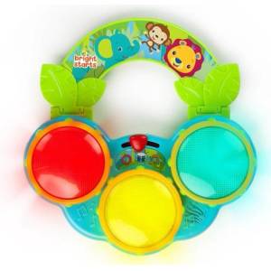 Bright Starts Играчка барабани Safari Beats 3m+ (52269-6)