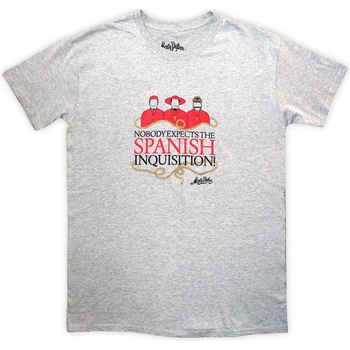 Monty Python tričko Inquisition šedé