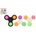 Spinner bubble pops plast 7cm