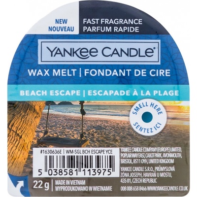 Yankee Candle Beach Escape vosk do aromalampy 22 g