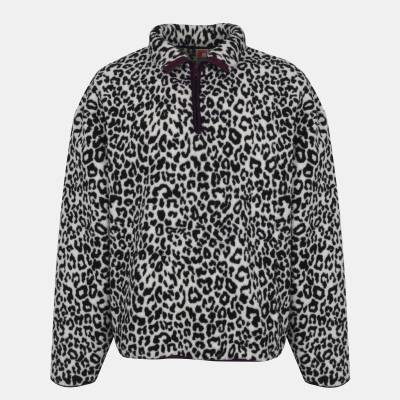 SoulCal Women's Soul Borg Quarter-Zip Fleece - Cream Leopard