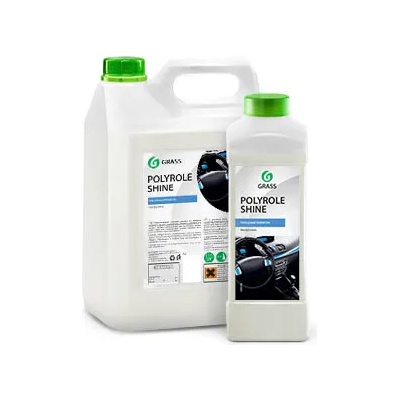 GRASS Polyrole Shine - Полиращо мляко ГЛАНЦ за табло и пластмасови детайли - гланцов лъскав блясък и антистатично действие - 5 кг