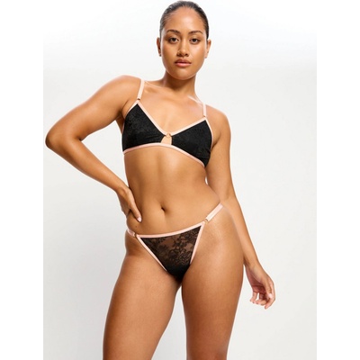 Modibodi Менструални танга Modibodi Bliss Thong Light Jet Black Modibodi | Cheren Mnogotsveten | ЖЕНИ | XS