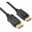 Roline Кабел Roline 11.04. 6023, от DisplayPort(м) към DisplayPort(м), 3m, 10K@60Hz, черен (11.04.6023)