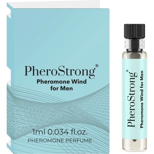 PheroStrong Wind - мъжки парфюм с феромони - 1 мл - lovesexshop