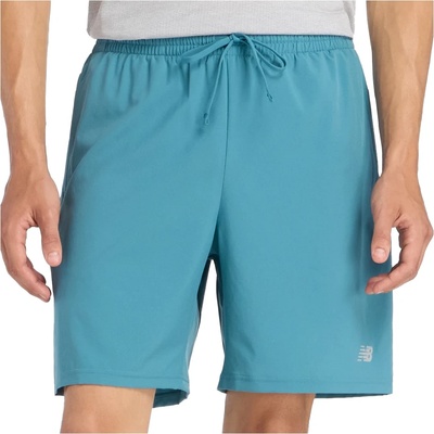 New Balance Мъжки шорти за бягане New Balance Sport Essentials Short Brief 7'' Running shorts - Big Teal - размер XL (012-2875-0314)