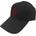 Foo Fighters Red Circle Logo Black UNI (<![CDATA[FOOCAP03B]]>)