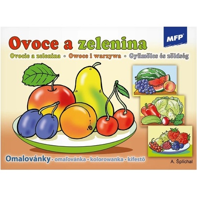 Omalovánky A5 Ovoce a zelenina MFP MFP paper