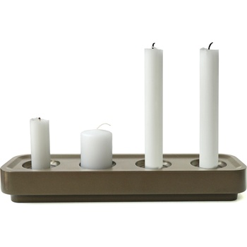 Born in Sweden Свещник Stumpastaken Long кафяв алуминий (7340175-9)