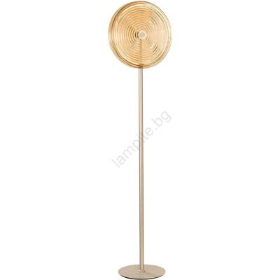 Ondaluce - LED подова лампа JOKEY LED/15W/230V с регулируема яркост, опушено бежова (OND0098)