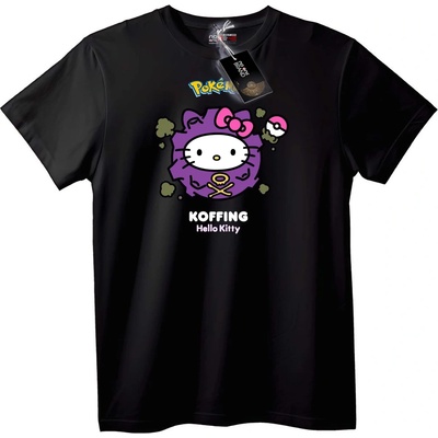 NOONEBRAND Тениска Koffing x Hello Kitty - 6XL, White