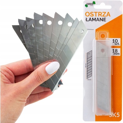 Martom NÁHRADNÉ LAMACIE ČEPELE NA TAPETÁRSKY NÔŽ 18MM 10KUSOV OSTRÉ