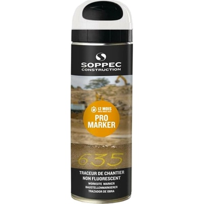 Soppec Pro Marker sprej značkovací 500 ml bílá