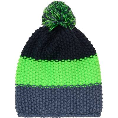 Color Kids Детска зимна шапка (beanie) Color kids Kid's Hat Colorblock Beanie - Green Gecko - размер 50 cm (904-2407-0211)