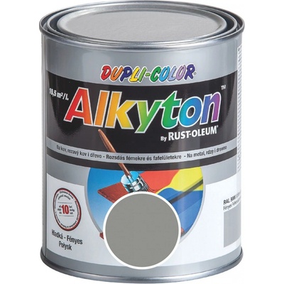 Alkyton Barevný email hliníkový lesklý 750 ml 7717-075 šedý
