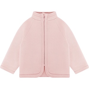 Huttelihut Детско вълнено яке Huttelihut Kid's Jacket Wool Brushed Inside Wool jacket - Woodrose - размер 110 (EU) (703-7732-0220)