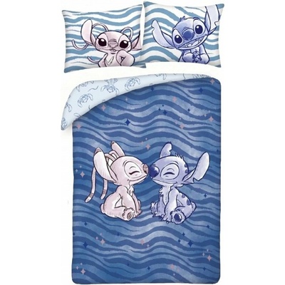 Halantex bavlna obliečky Lilo & Stitch motív Wave 100% bavlna 70x90 140x200