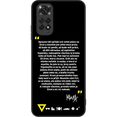 Púzdro Picasee ULTIMATE CASE Xiaomi Redmi Note 11 - Kazma - BUĎTE TROCHU YESMANI
