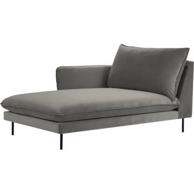 Cosmopolitan Design Vienna sametová 170 cm levá světle šedá