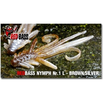 Redbass Nymfa Nr. 1 L 80mm Brown/Silver