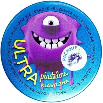 Vonná ultra plastelína fialová hroznová 100 g
