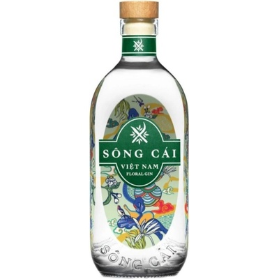 Sông Cái Floral Gin 45% 0,7 l (holá láhev)