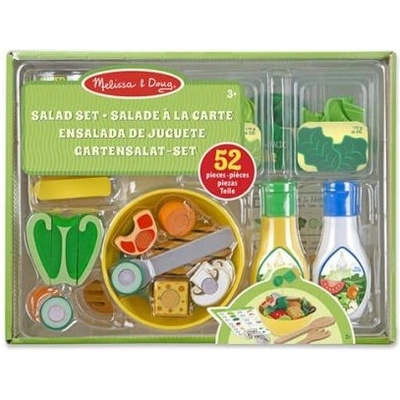 Melissa & Doug - Дървен комплект - Направи си салата (19310)