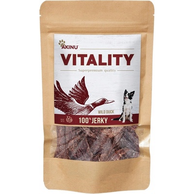 Akinu VITALITY Jerky divoká kachna 50 g