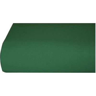 Top prostěradla.cz bavlna prostěradlo klasické zelené tmavě 140x225