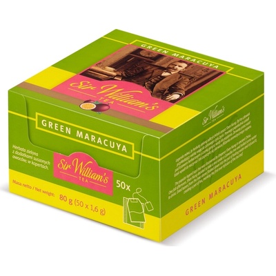 Sir William's Green Maracuya 80 g 50 vrecúšok
