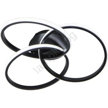 NEDES Led Димируем плафон led/70w/230v 3000-6500k черен + дистанционно управление (nd4091)